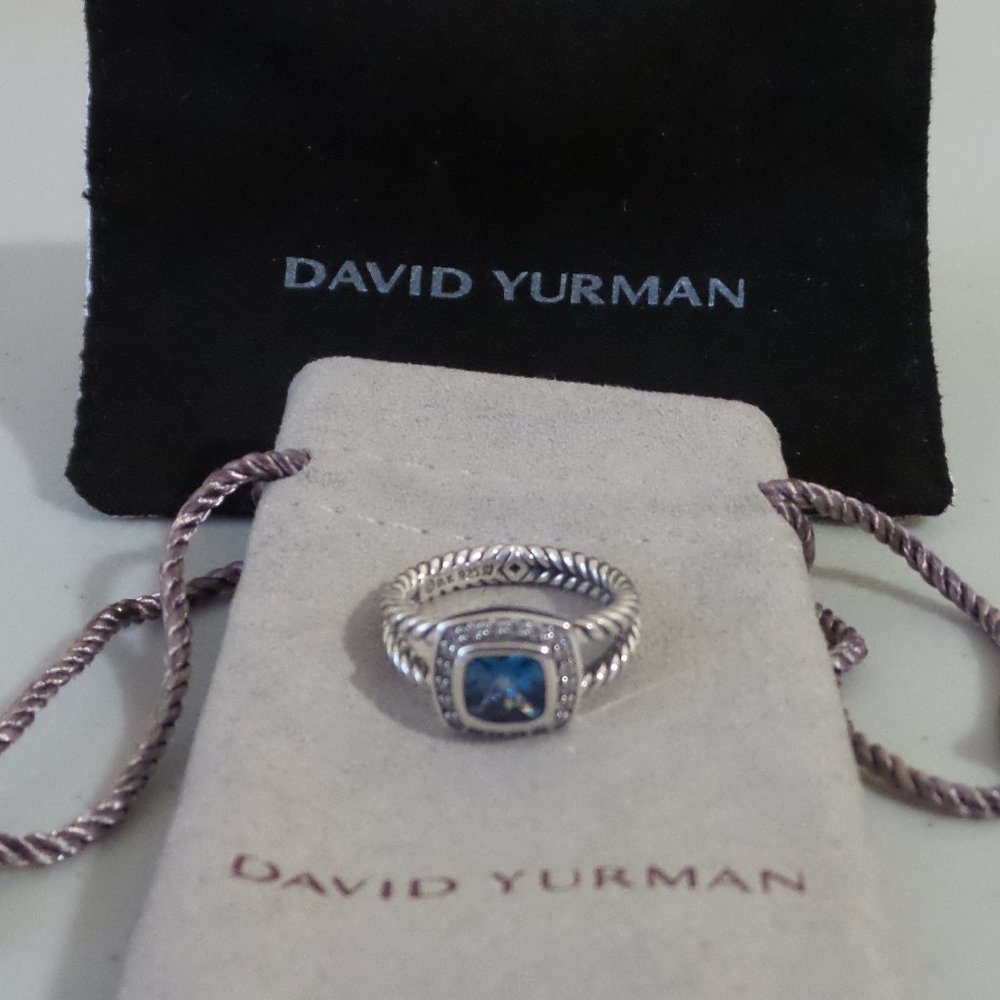 David Yurman Albion Ring Hampton Blue 6